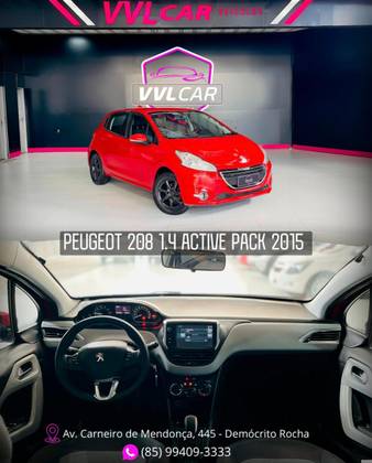 PEUGEOT 208 1.5 ACTIVE 8V FLEX 4P MANUAL